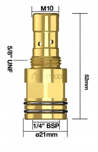 Head assembly XP8 M10x52-1