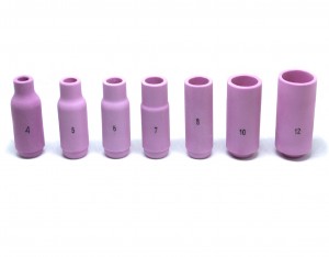 Ceramic nozzle 10N-series TIG-torch, WP-17, WP-18, WP-26
№4, №5, №6, №7, №8, №10, №12 47 mm length
