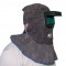 Leather welding mask with passive filter, DIN10 lens 52 x 110 mm Ally Protect AP-3100 model